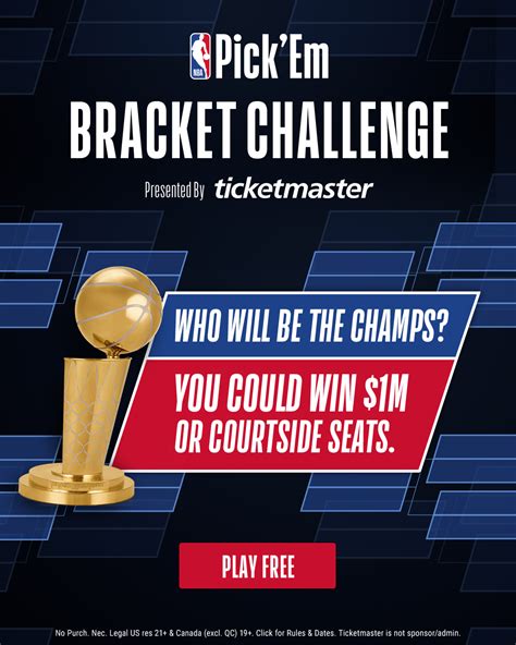 nba playoffs bracket pick em|NBA Pick'Em: Bracket Challenge Leaderboards.